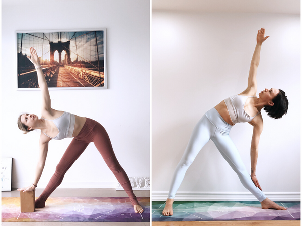 Trikonasana - Triangle Yoga pose