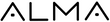 Black 'ALMA' logo on a white background